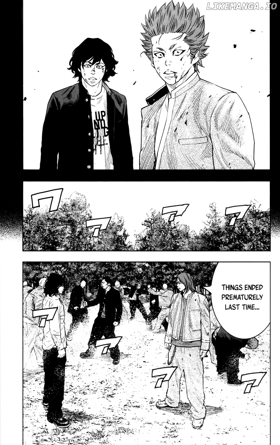 Crows Zero II: Suzuran x Houen chapter 37 - page 15