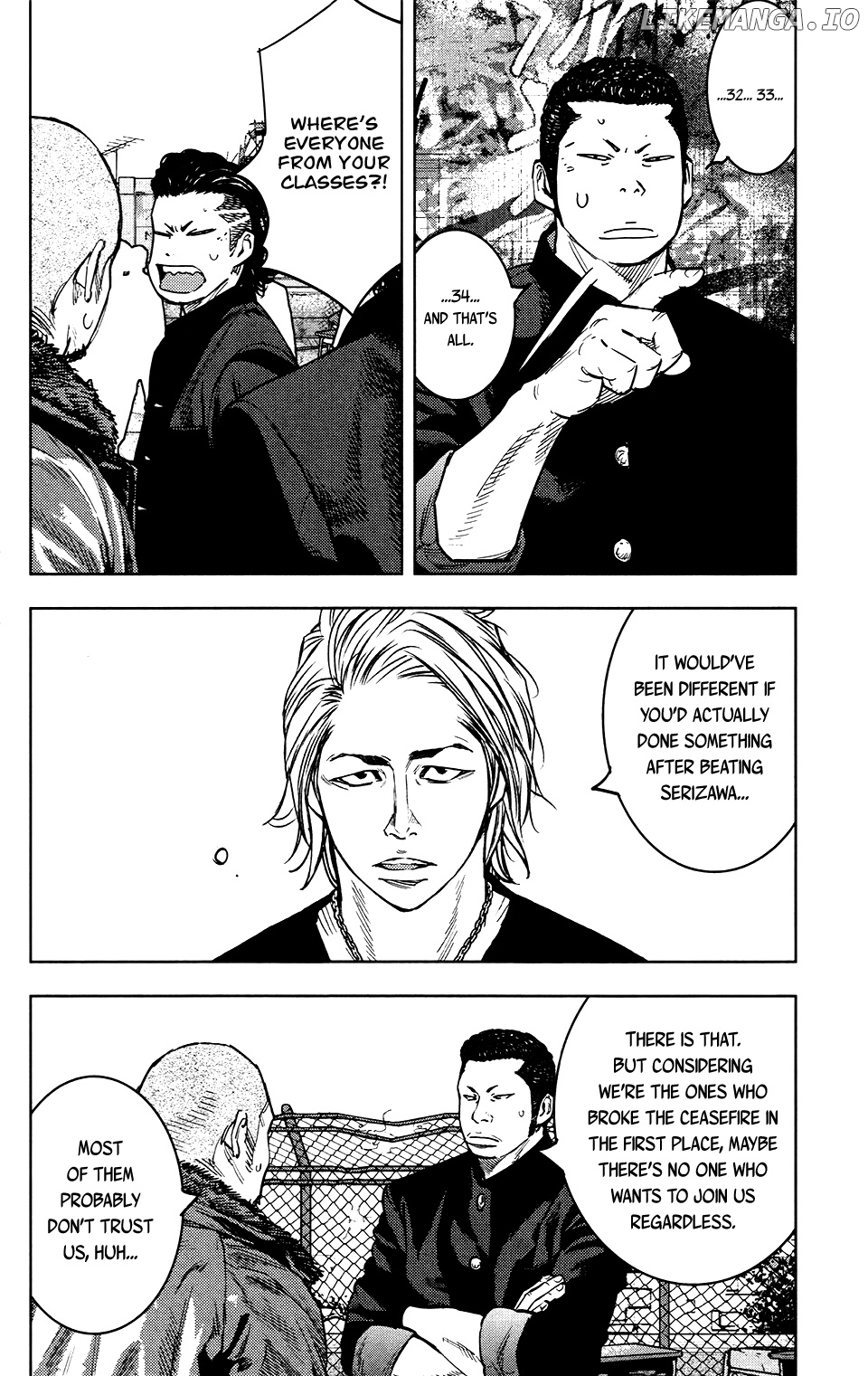 Crows Zero II: Suzuran x Houen chapter 27 - page 4