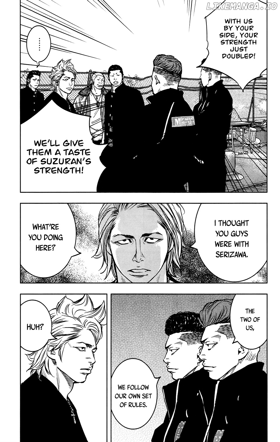 Crows Zero II: Suzuran x Houen chapter 27 - page 7