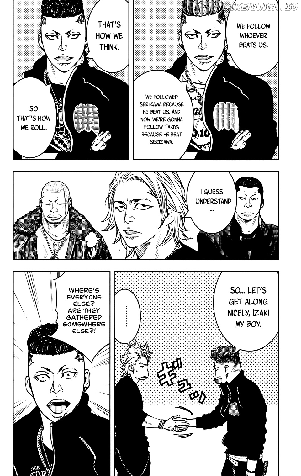 Crows Zero II: Suzuran x Houen chapter 27 - page 8