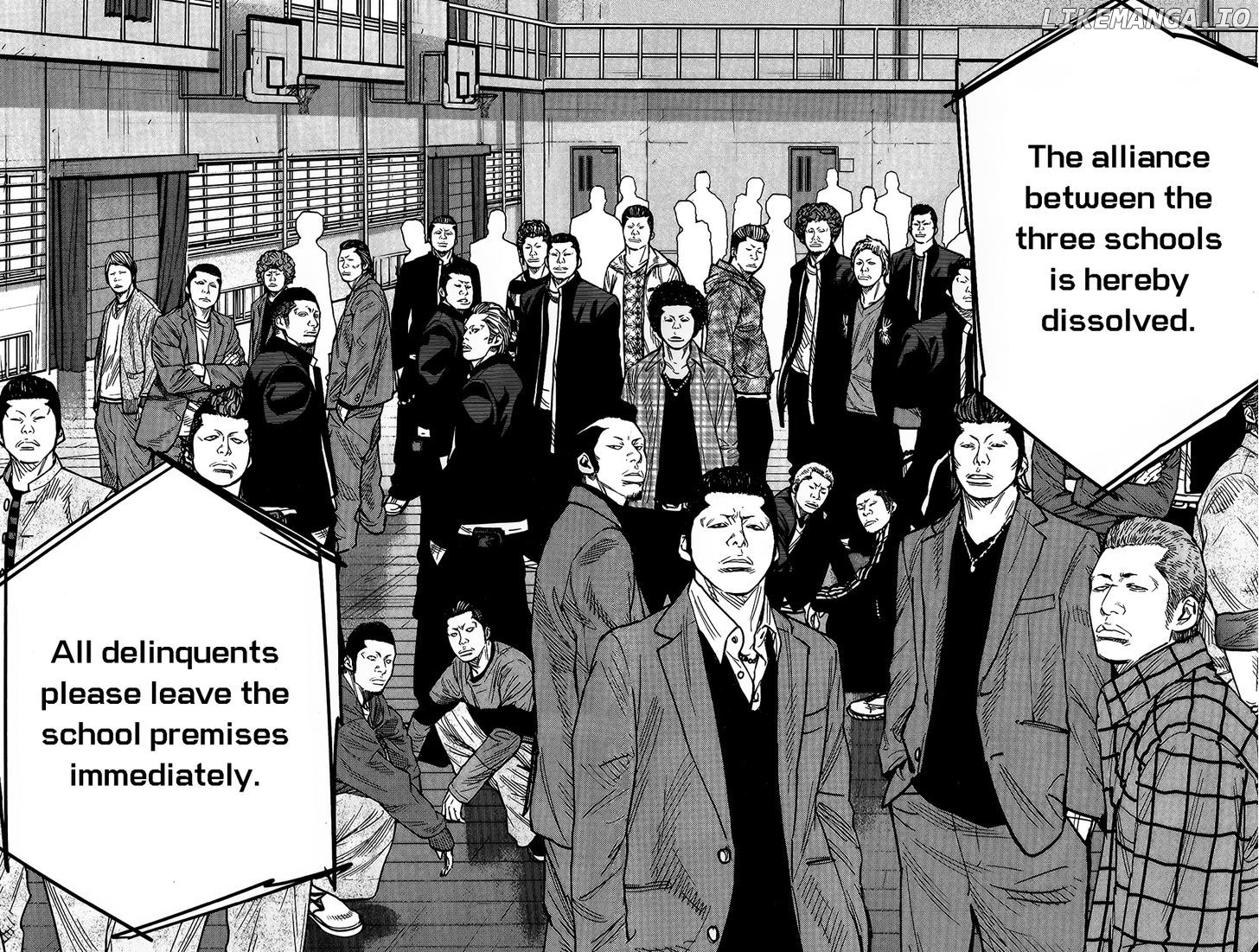 Crows Zero II: Suzuran x Houen chapter 13 - page 12