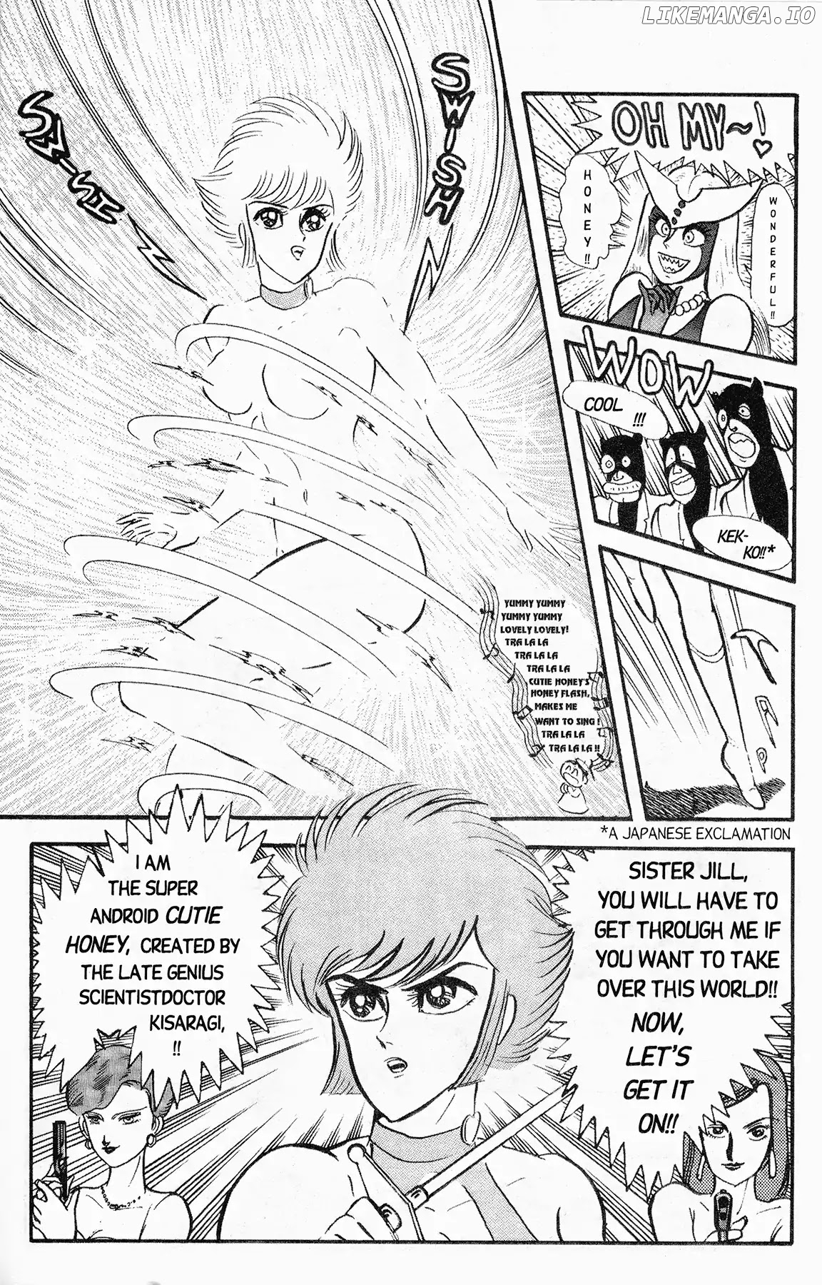 Cutey Honey '90 chapter 6 - page 8