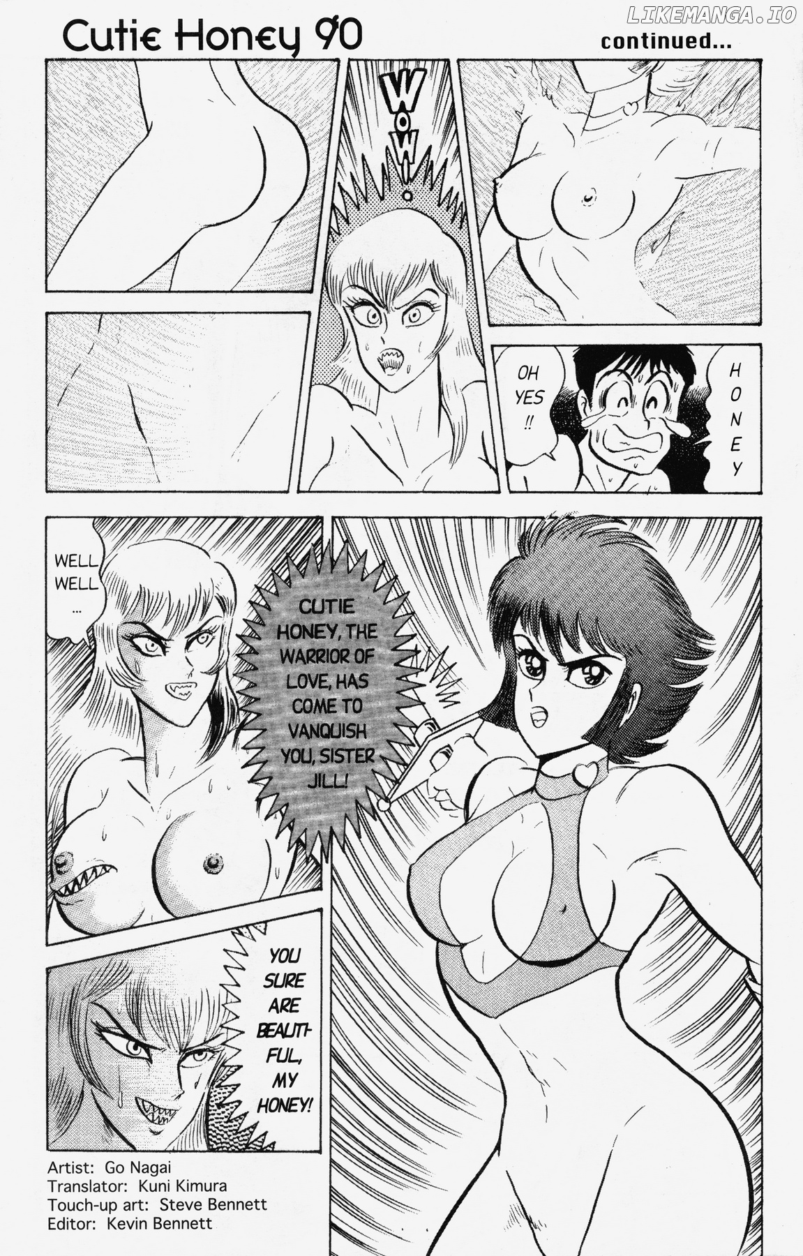 Cutey Honey '90 chapter 8 - page 4