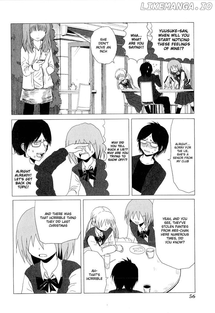 Danshi Koukousei no Nichijou chapter 40 - page 4