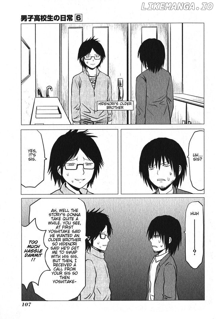 Danshi Koukousei no Nichijou chapter 94 - page 8