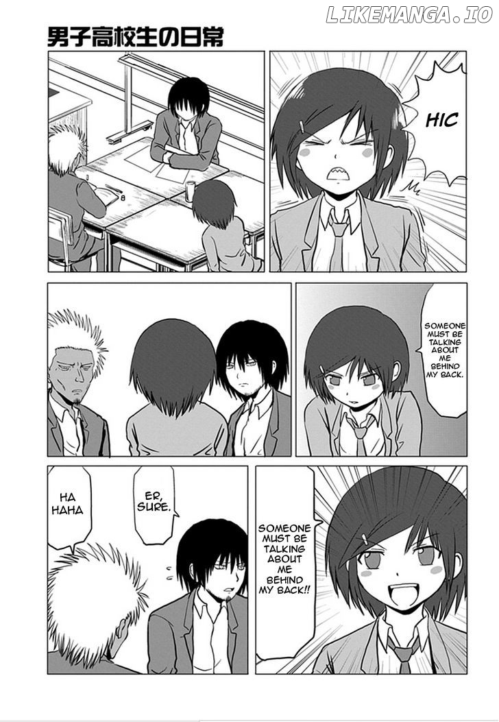 Danshi Koukousei no Nichijou chapter 90 - page 3