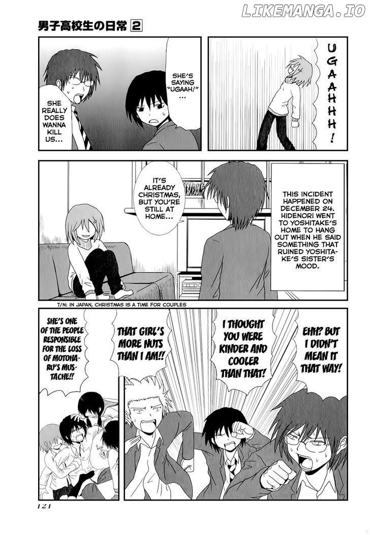 Danshi Koukousei no Nichijou chapter 31 - page 5