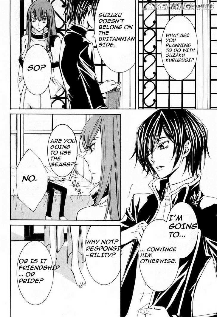 Code Geass: Suzaku of the Counterattack chapter 4 - page 22
