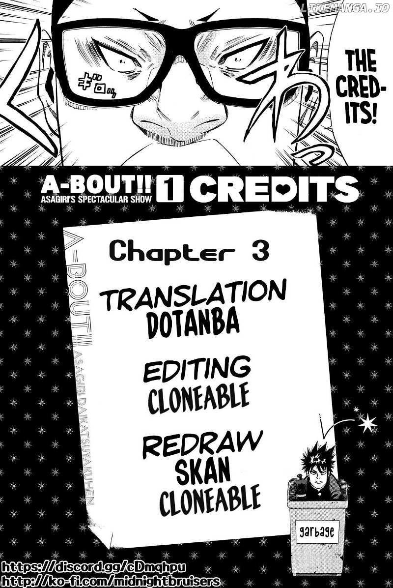 A-Bout!! - Asagiri Daikatsuyaku Hen chapter 3 - page 18