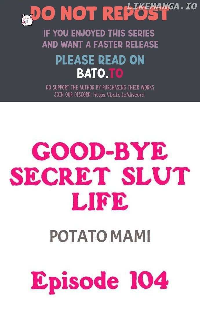 Good-Bye Secret Slut Life chapter 104 - page 1