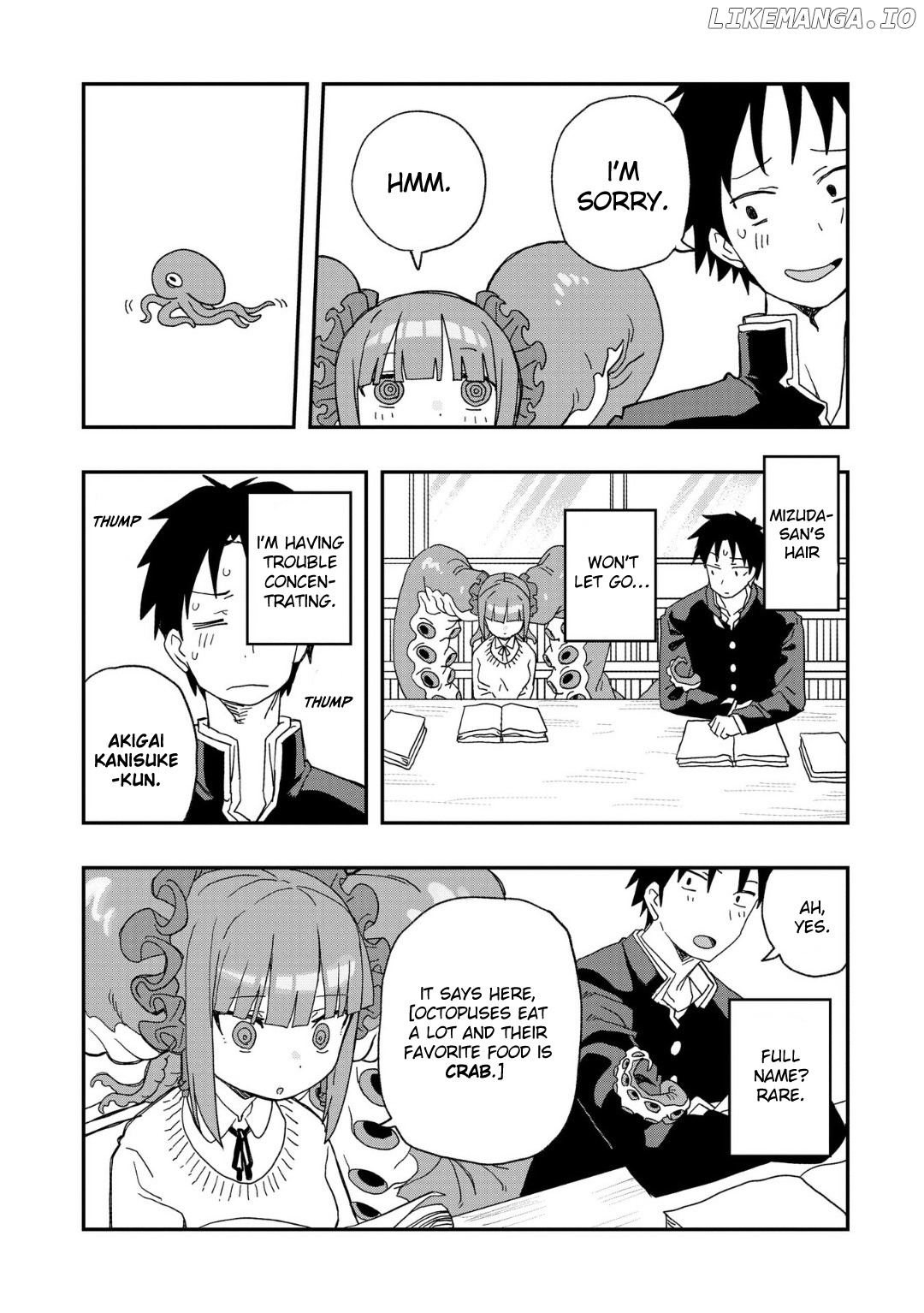 Mizudako-Chan Kara Wa Nigerarenai! chapter 2 - page 12