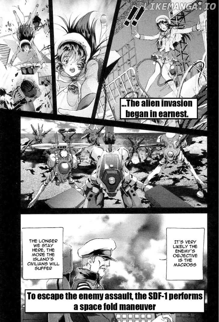 Choujikuu Yousai Macross: The First chapter 3 - page 8