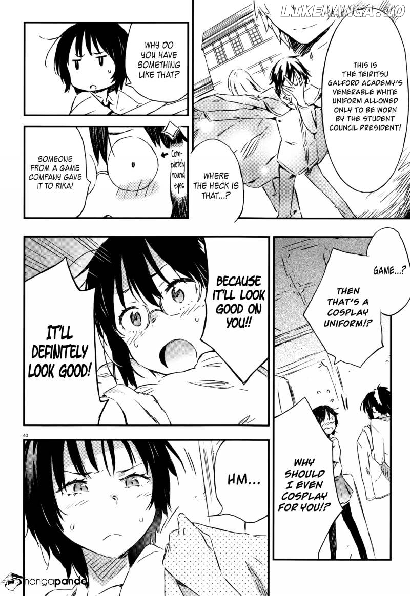 Boku wa Tomodachi ga Sukunai chapter 29 - page 39