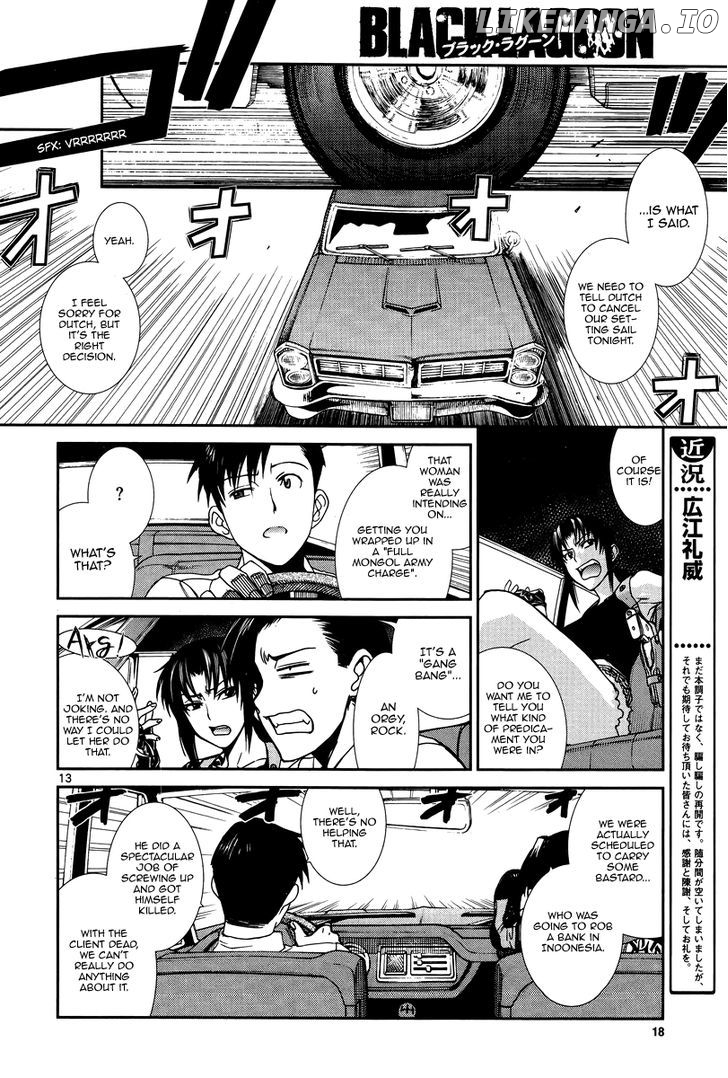 Black Lagoon chapter 81.5 - page 13