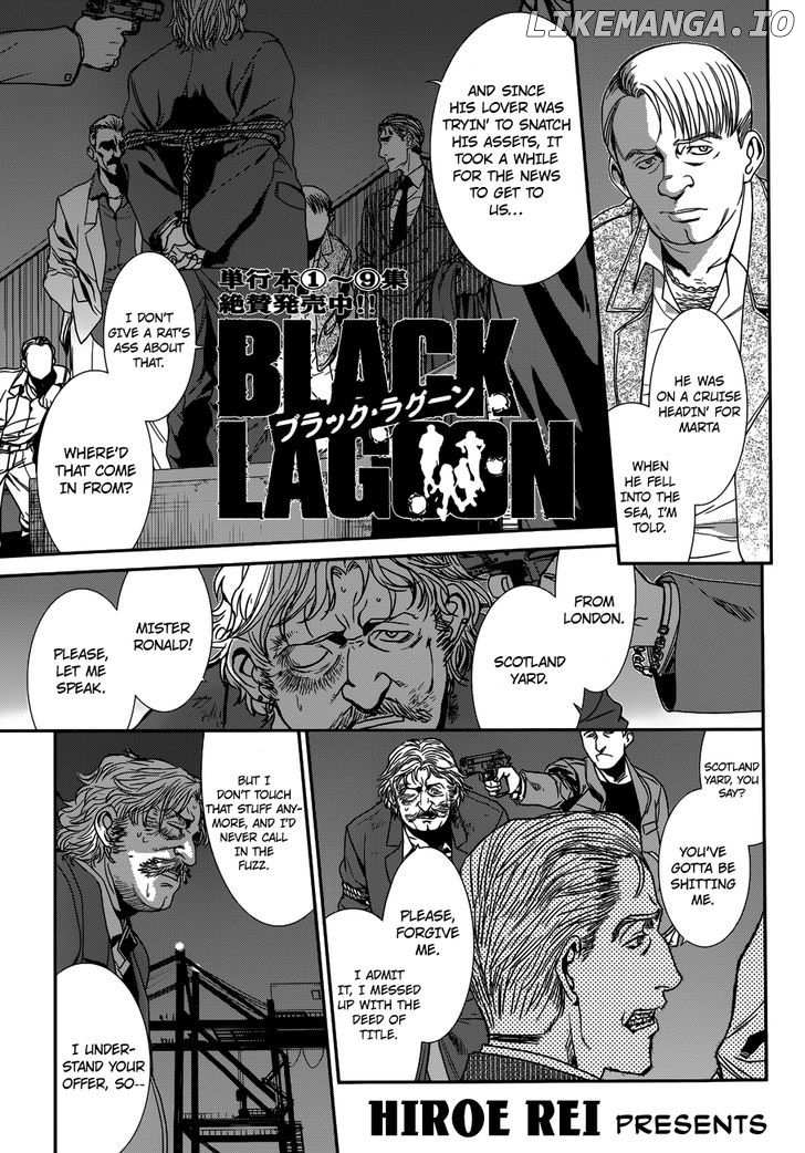 Black Lagoon chapter 86 - page 1