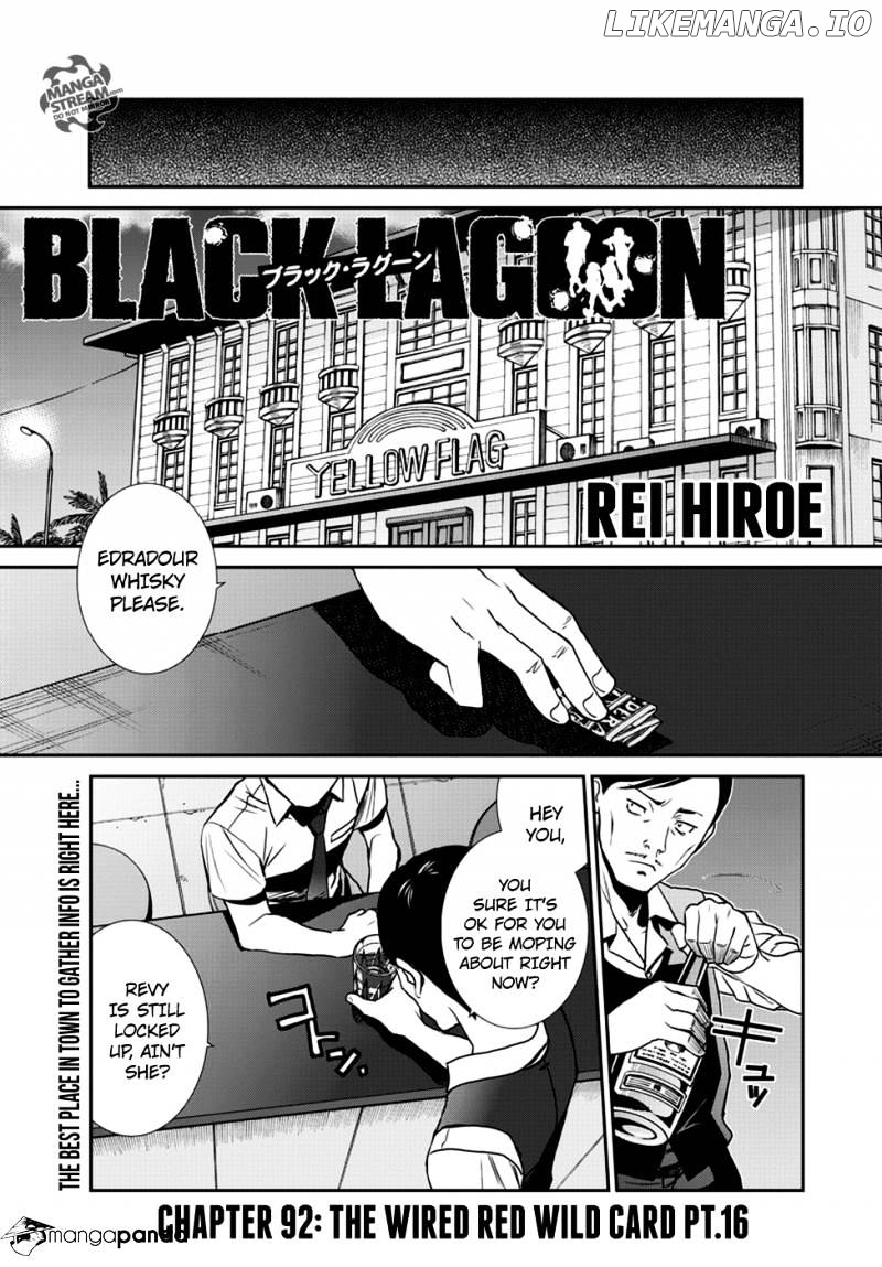 Black Lagoon chapter 92 - page 1