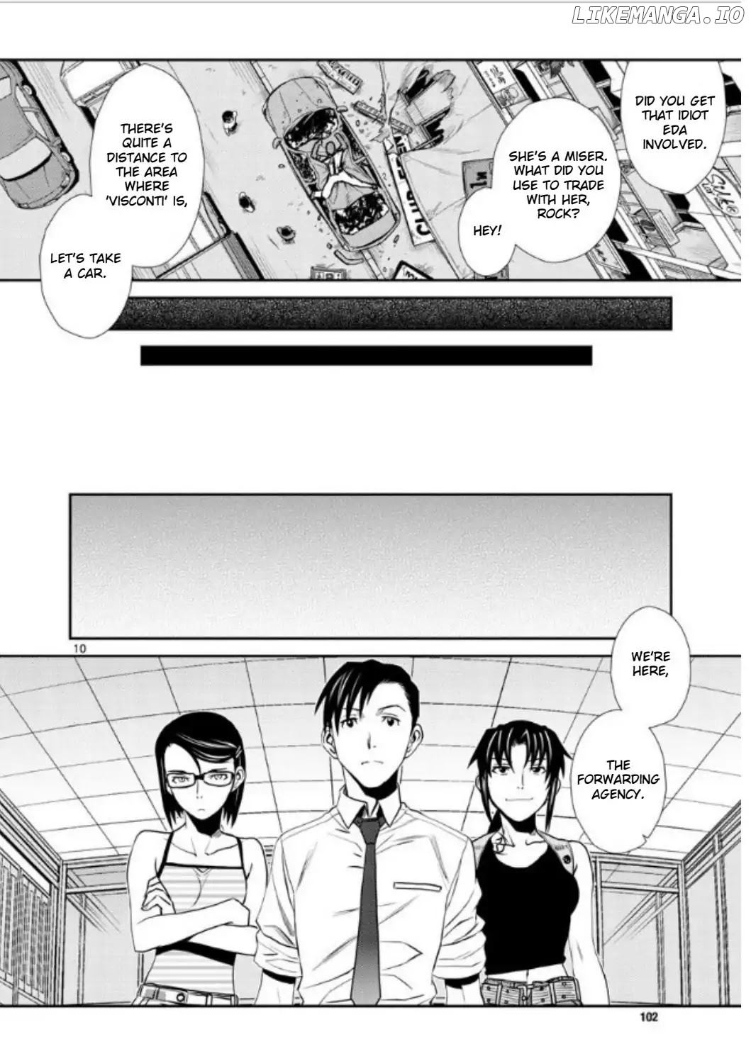 Black Lagoon chapter 98 - page 10