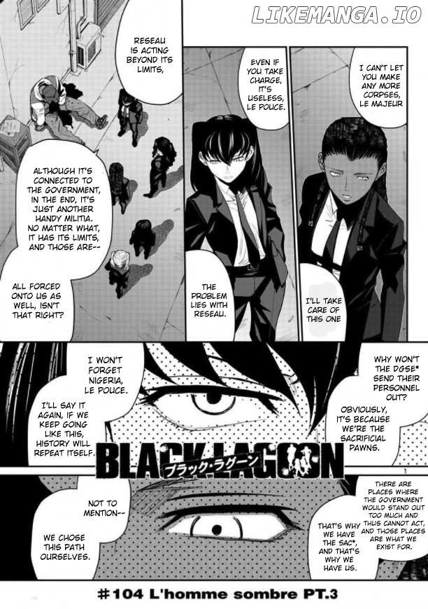 Black Lagoon chapter 104 - page 1