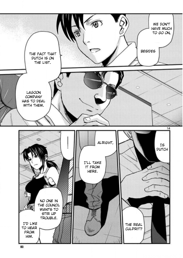 Black Lagoon chapter 105 - page 14
