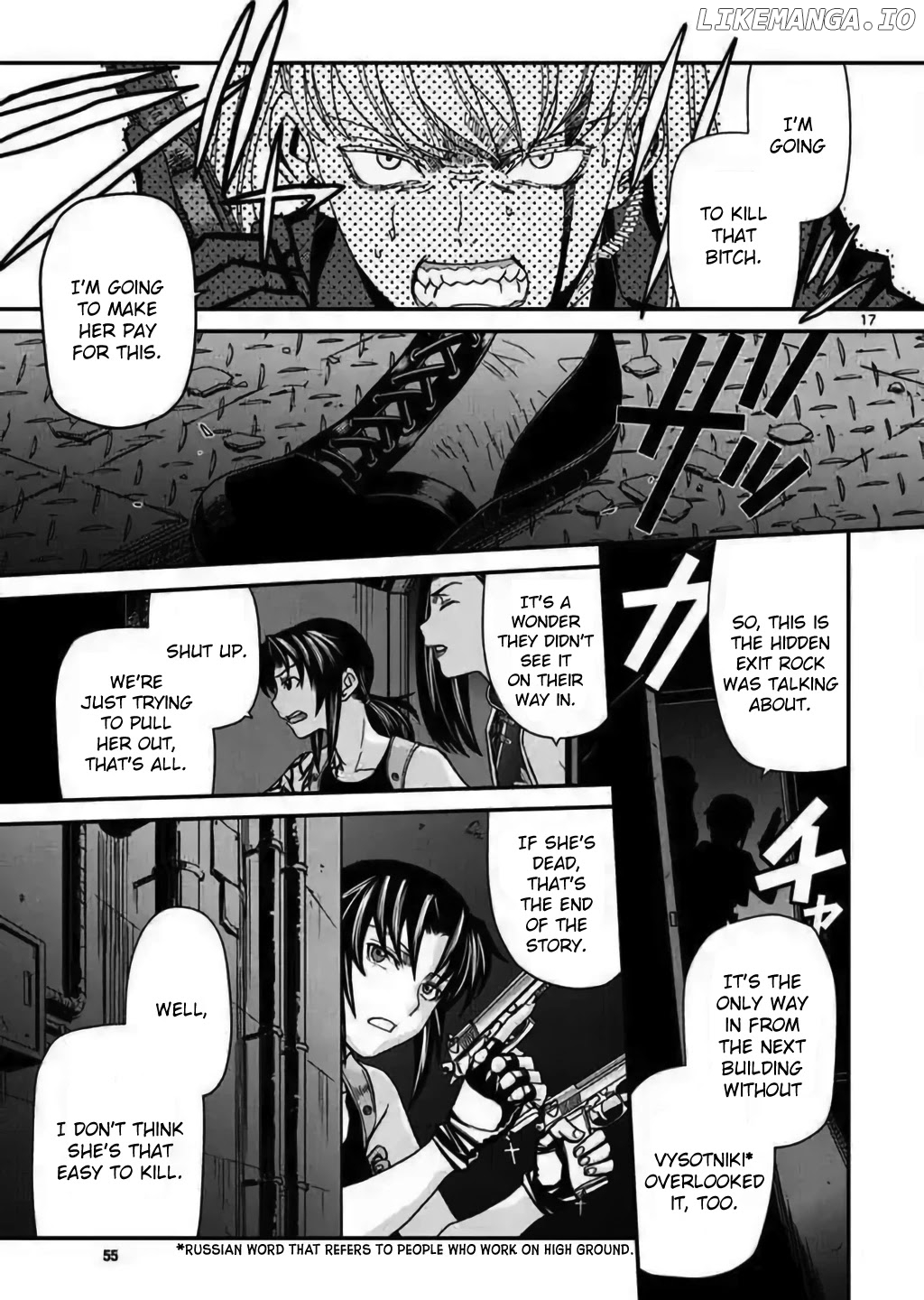 Black Lagoon chapter 111 - page 17