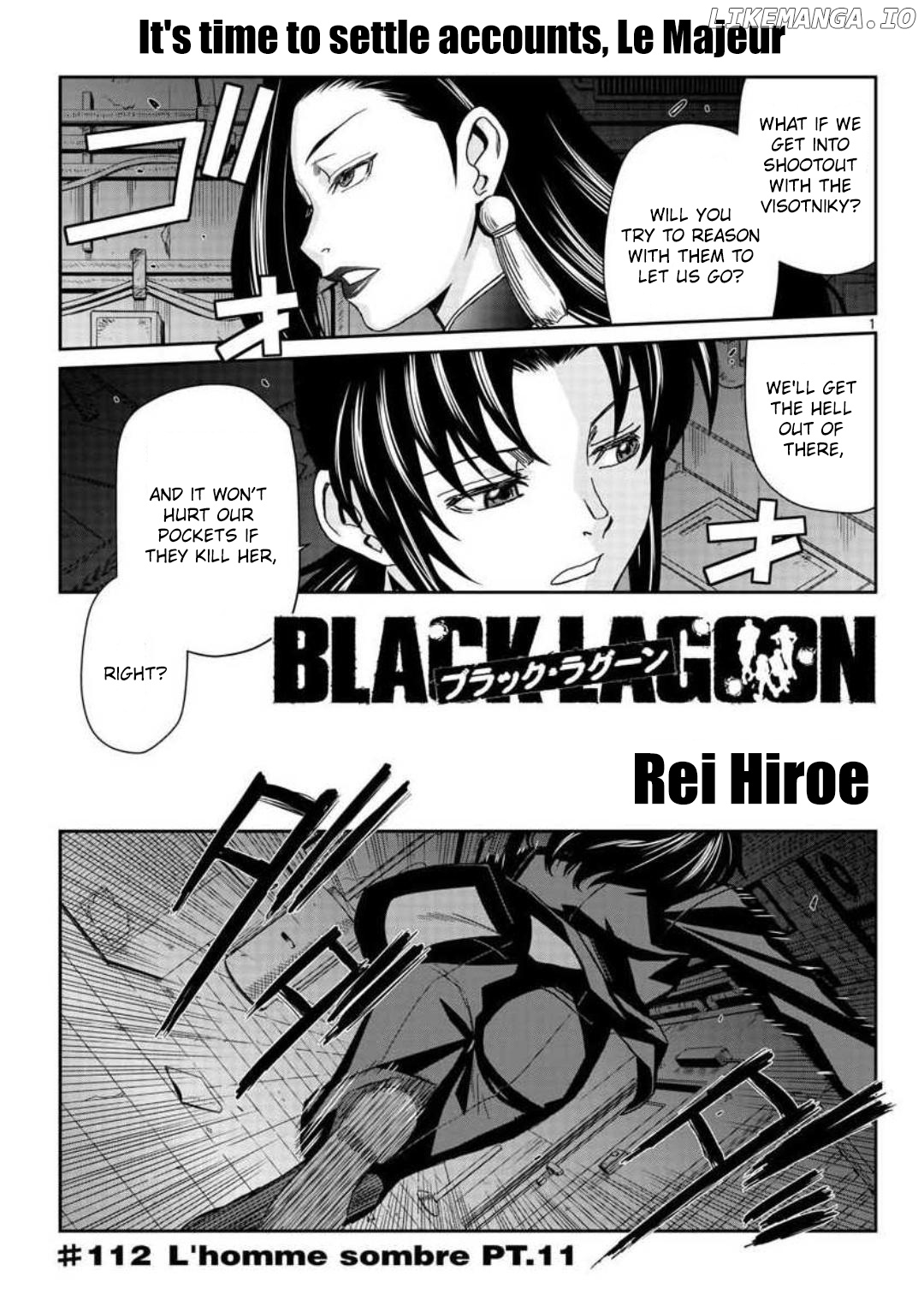 Black Lagoon chapter 112 - page 1