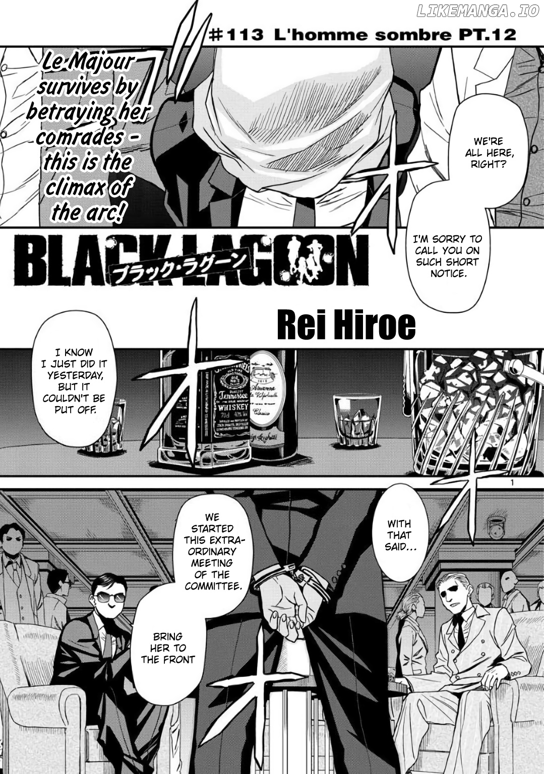 Black Lagoon chapter 113 - page 1