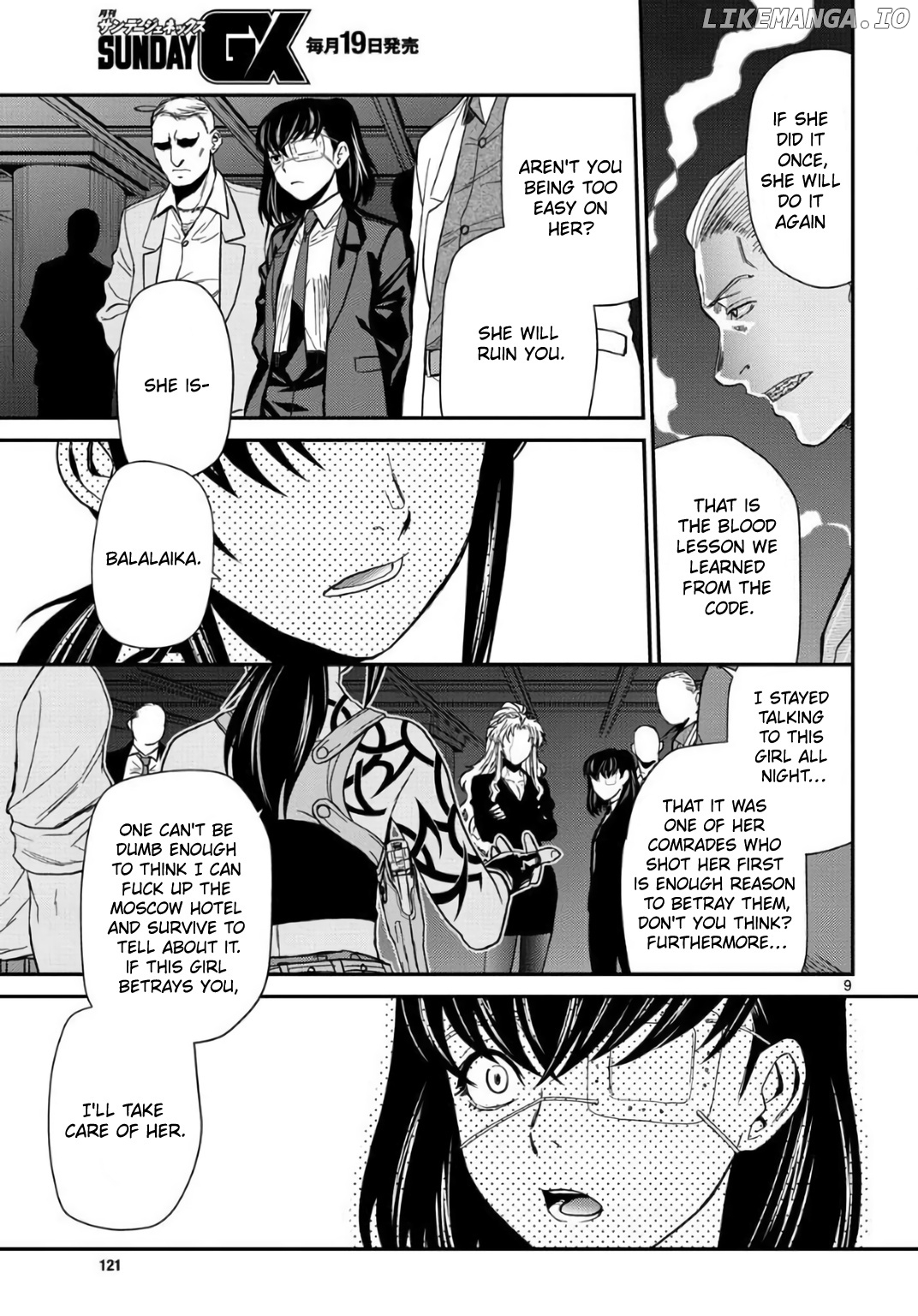 Black Lagoon chapter 113 - page 9