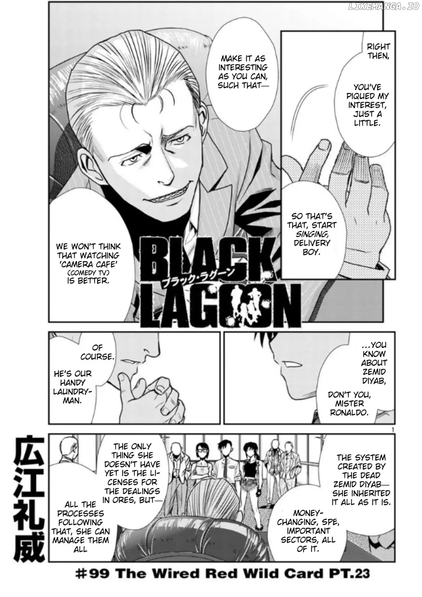 Black Lagoon chapter 99 - page 1