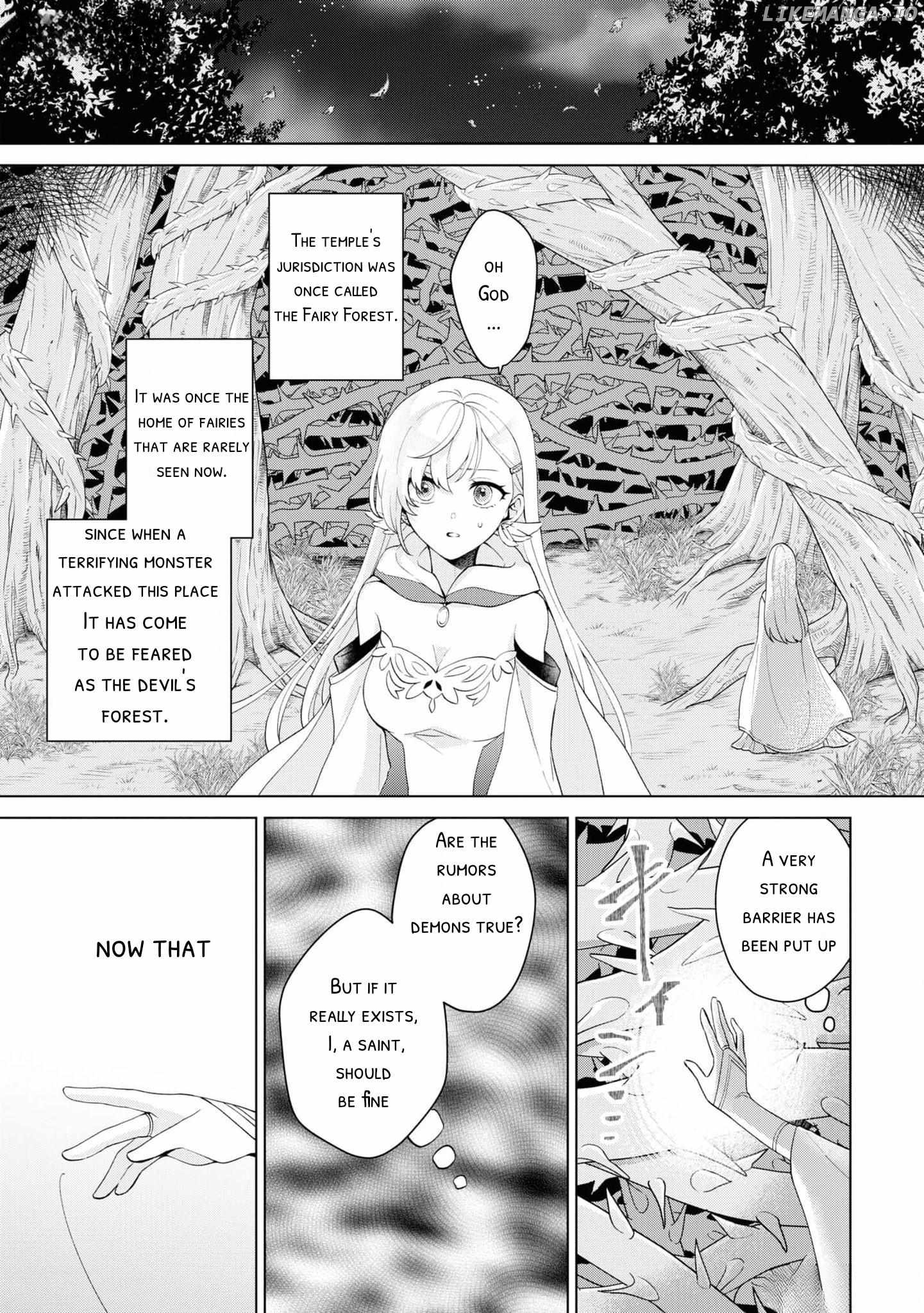 Seishin Seijo: Konyaku Hakisareta Tsuihou Seijo desu ga, Ookami Ouji no Noroi wo Toite Dekiaisaretemasu Chapter 1 - page 20