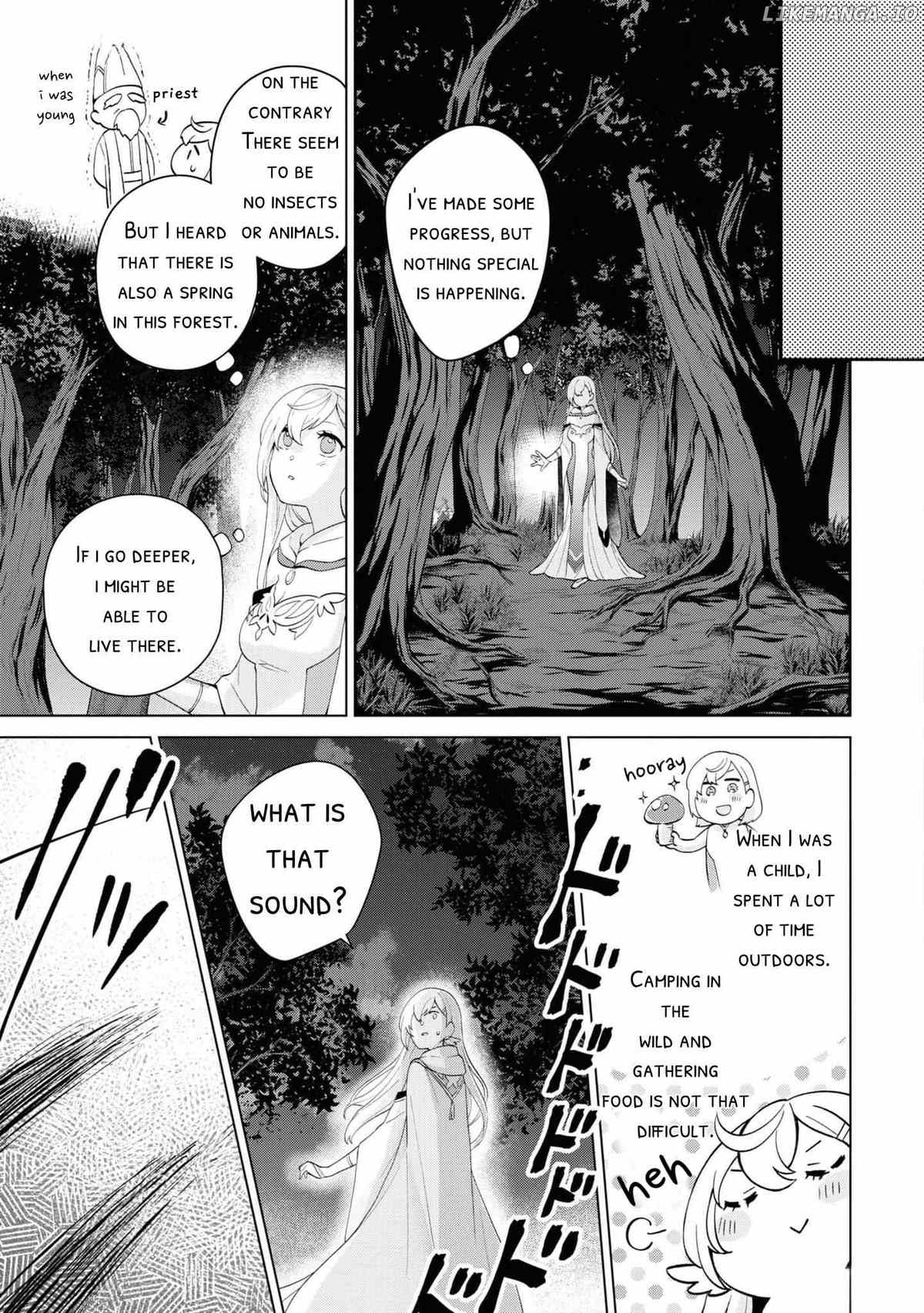 Seishin Seijo: Konyaku Hakisareta Tsuihou Seijo desu ga, Ookami Ouji no Noroi wo Toite Dekiaisaretemasu Chapter 1 - page 22