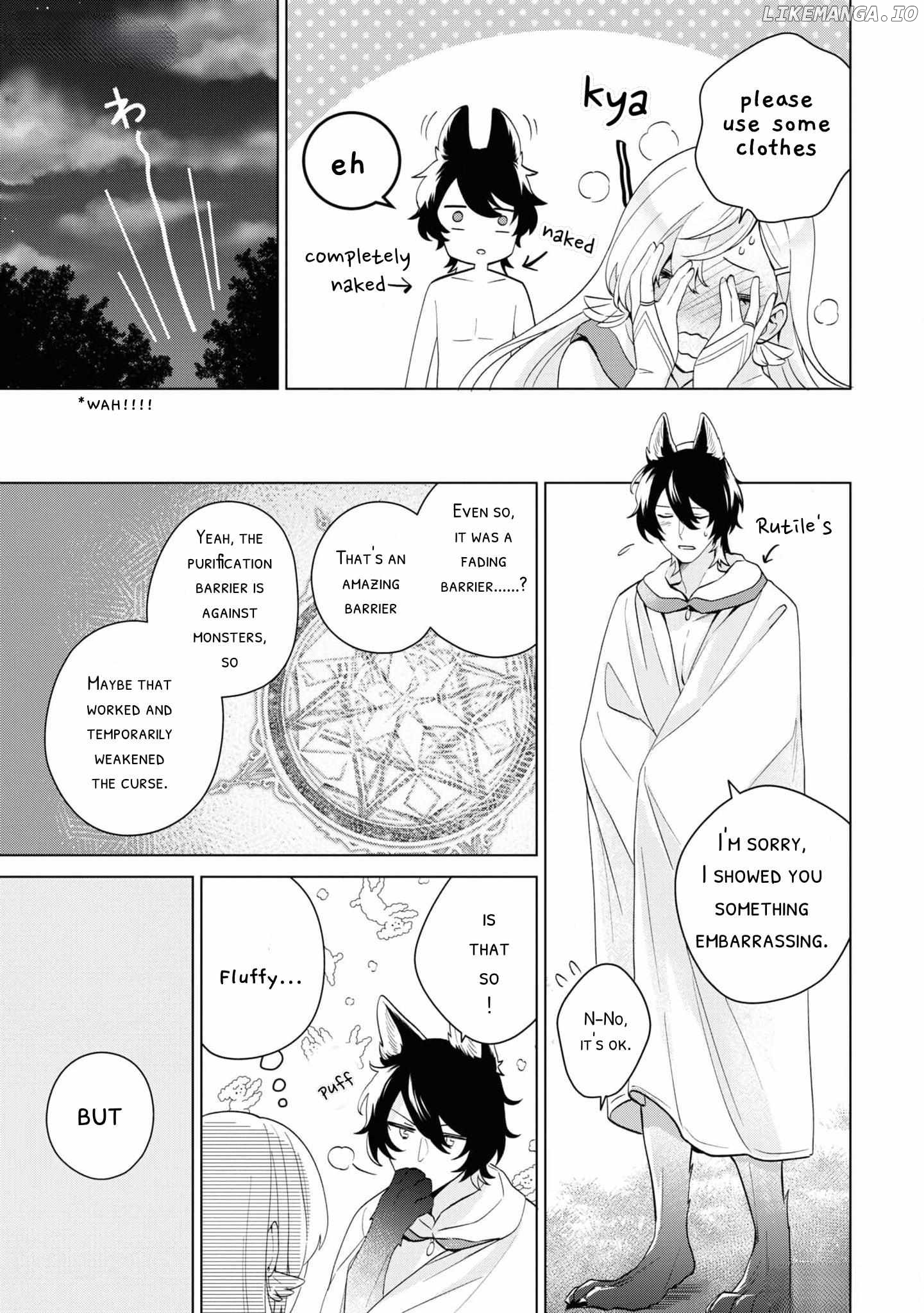 Seishin Seijo: Konyaku Hakisareta Tsuihou Seijo desu ga, Ookami Ouji no Noroi wo Toite Dekiaisaretemasu Chapter 1 - page 30