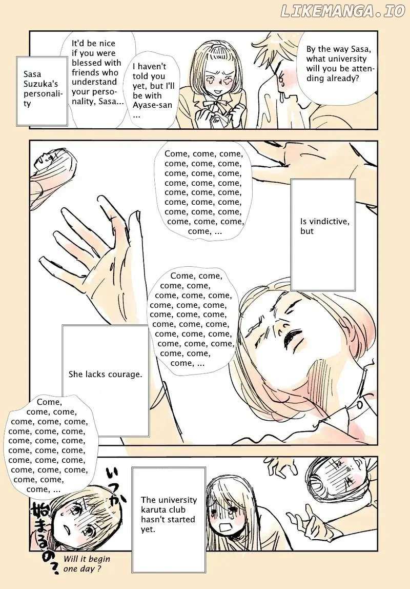 Chihayafuru Spinoff's Spinoff Chapter 3 - page 4