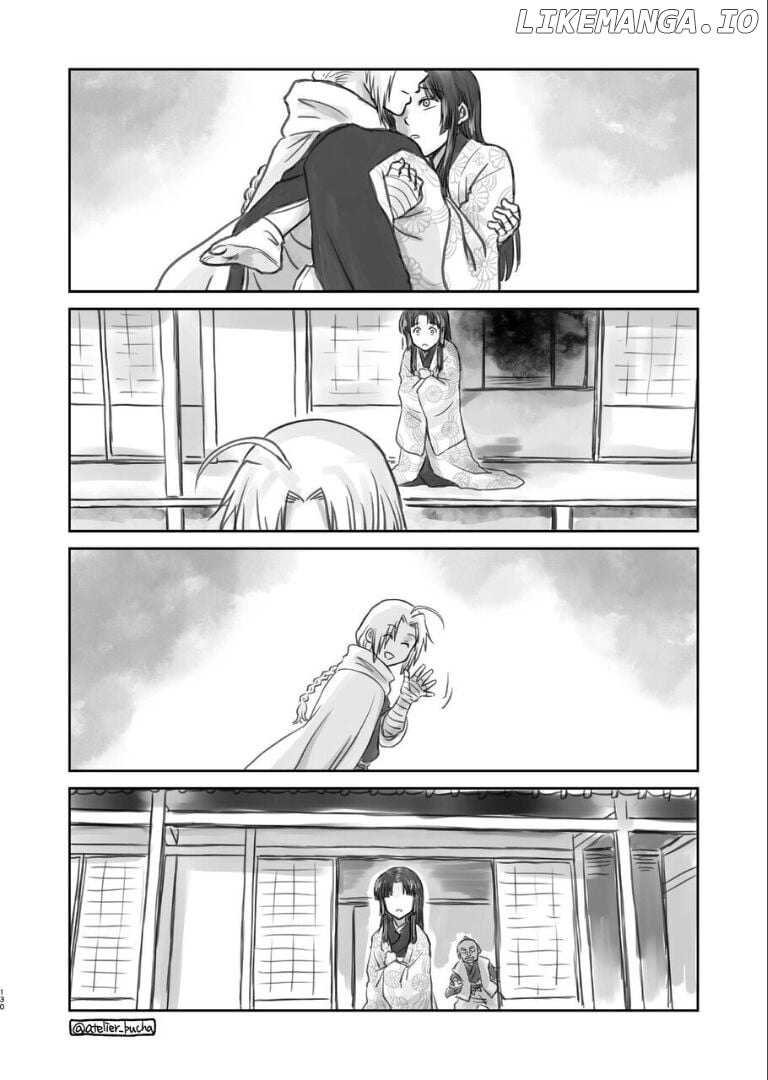 Gintama - Noboru Tsukiyo no Kaigou, Futari de Chapter 1 - page 126