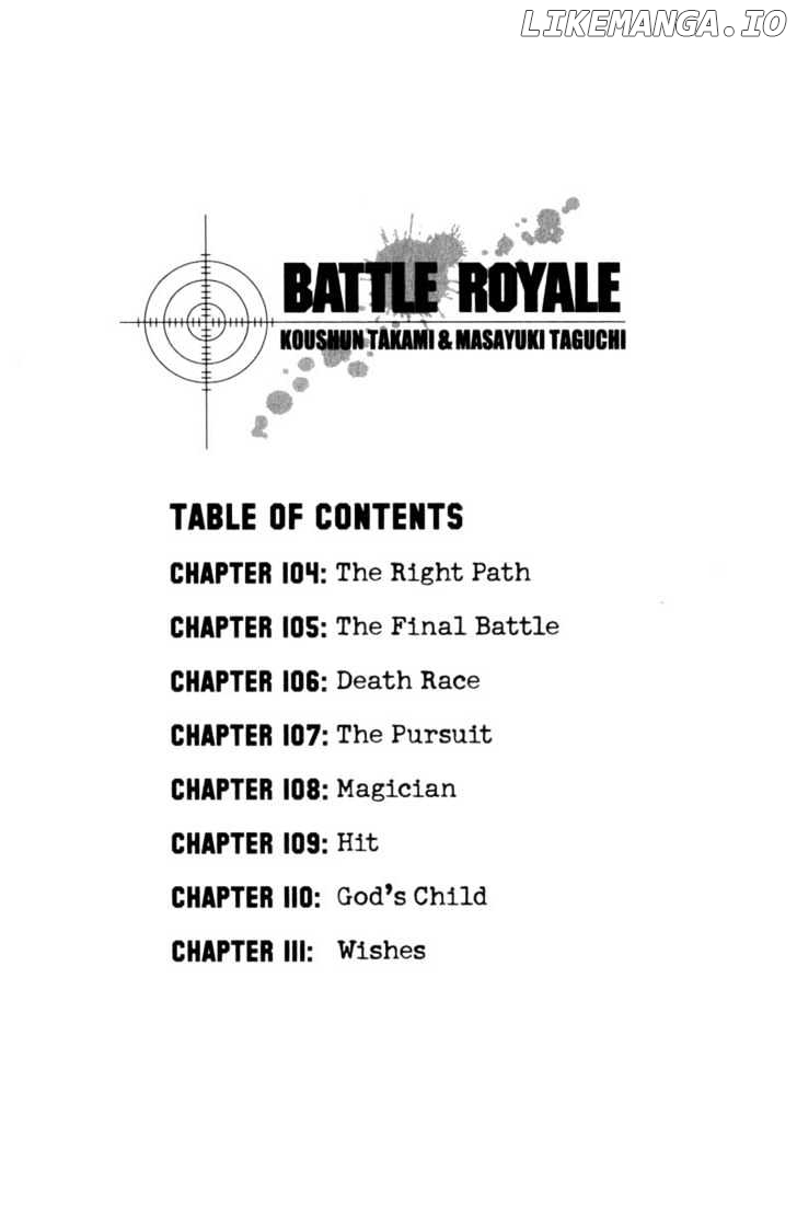 Battle Royale chapter 104 - page 6