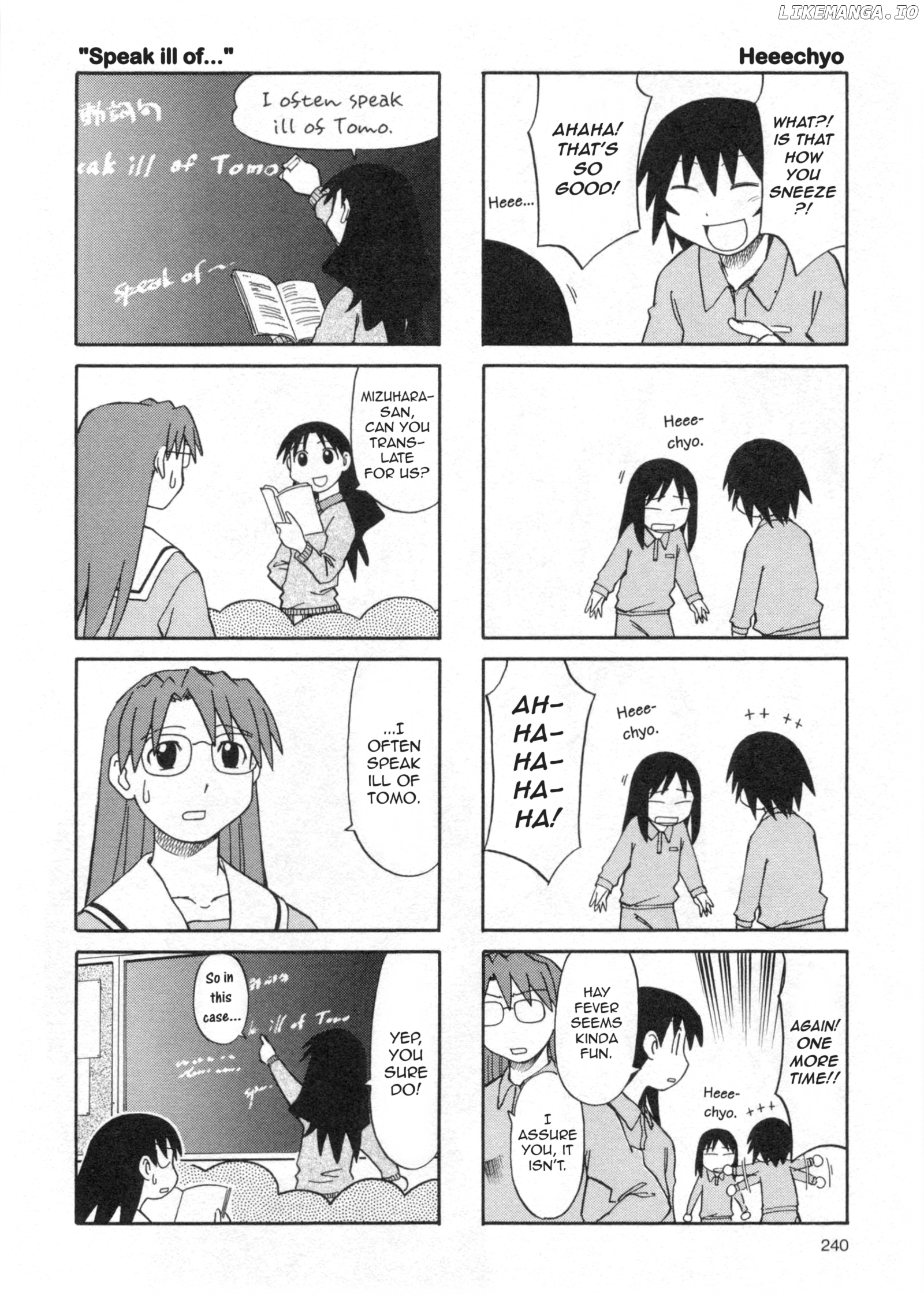 Azumanga Daioh chapter 24 - page 10