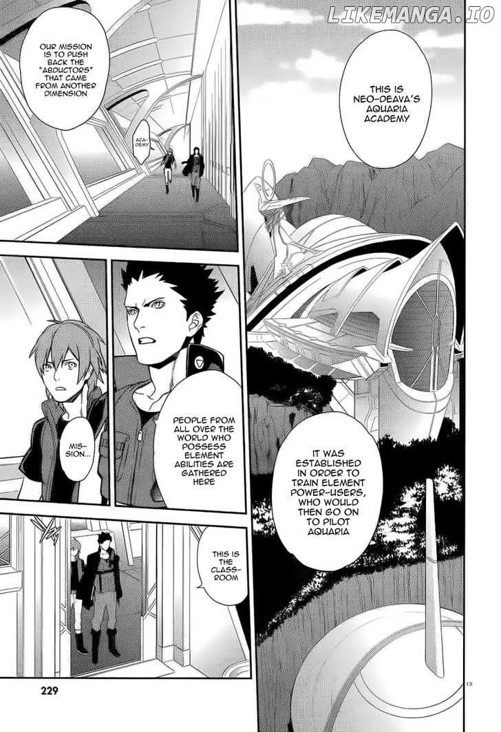 Aquarion Evol chapter 3 - page 13