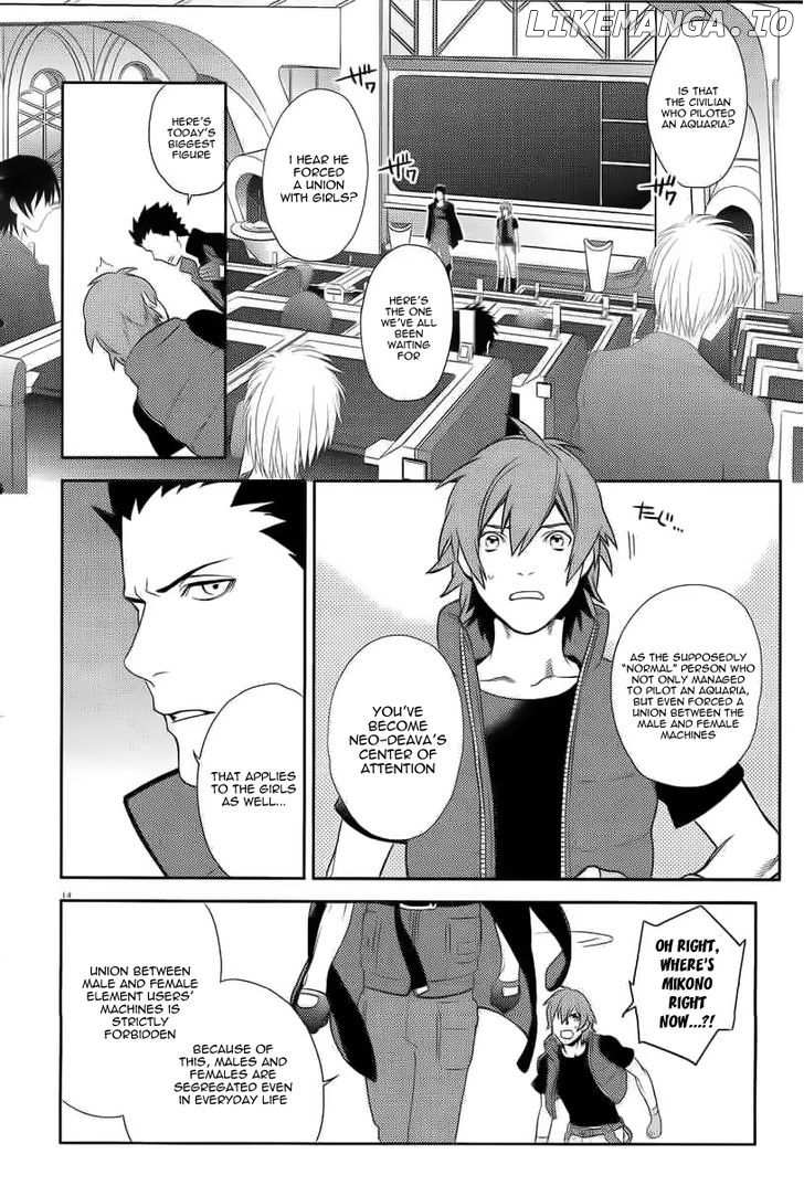 Aquarion Evol chapter 3 - page 14