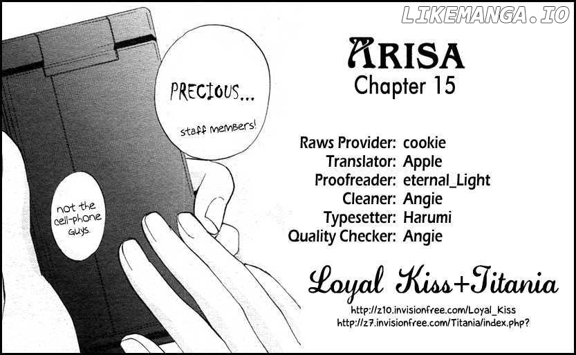 Arisa chapter 15 - page 1