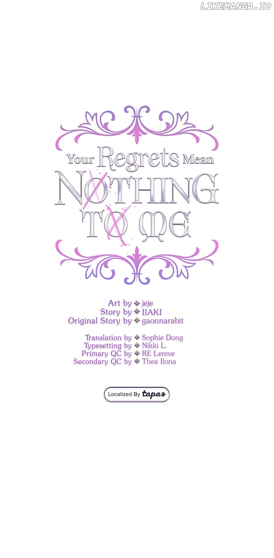 Your Regrets Mean Nothing to Me Chapter 112 - page 8