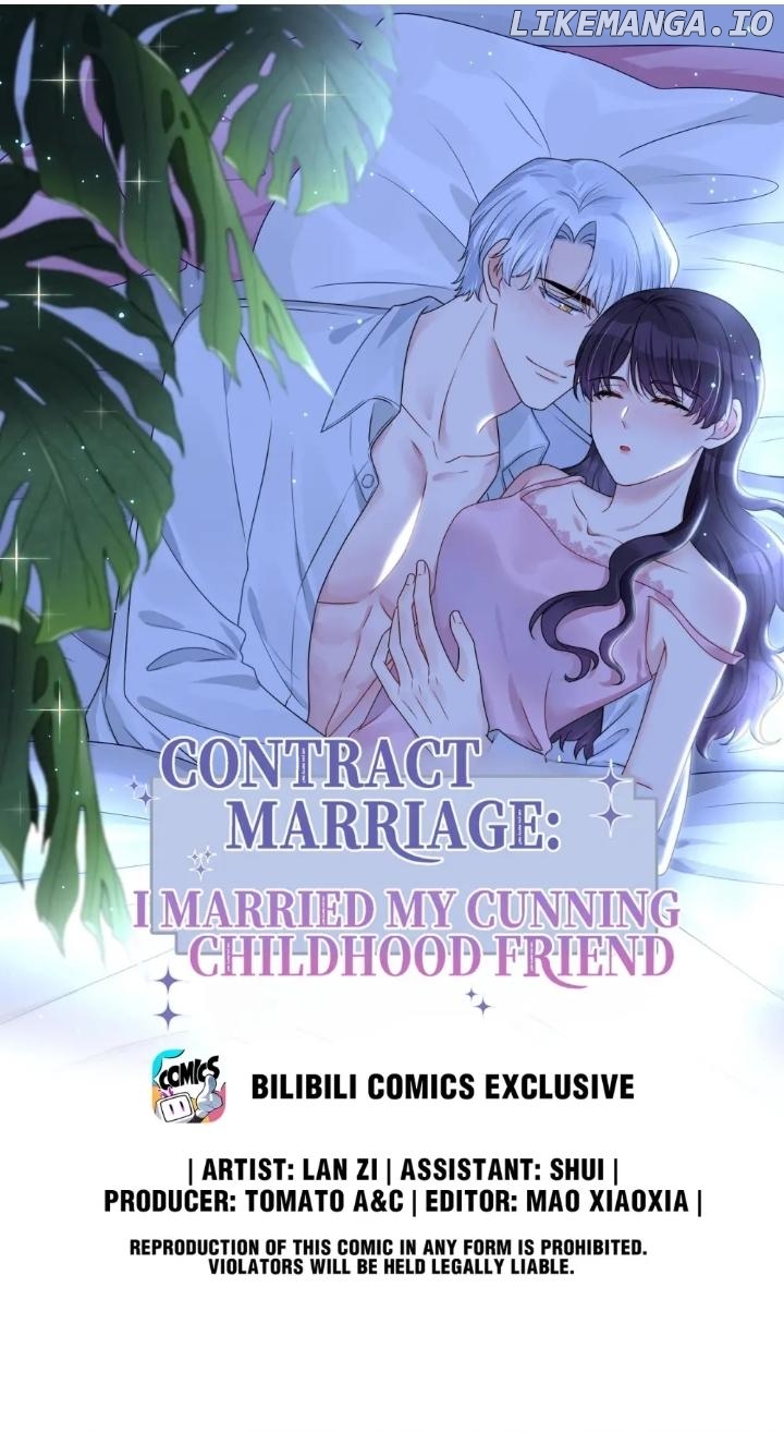 Contract Marriage: I Married My Cunning Childhood Friend Chapter 58 - page 1