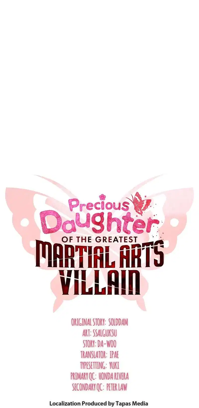 Precious Daughter of the Greatest Martial Arts Villain Chapter 36 - page 1