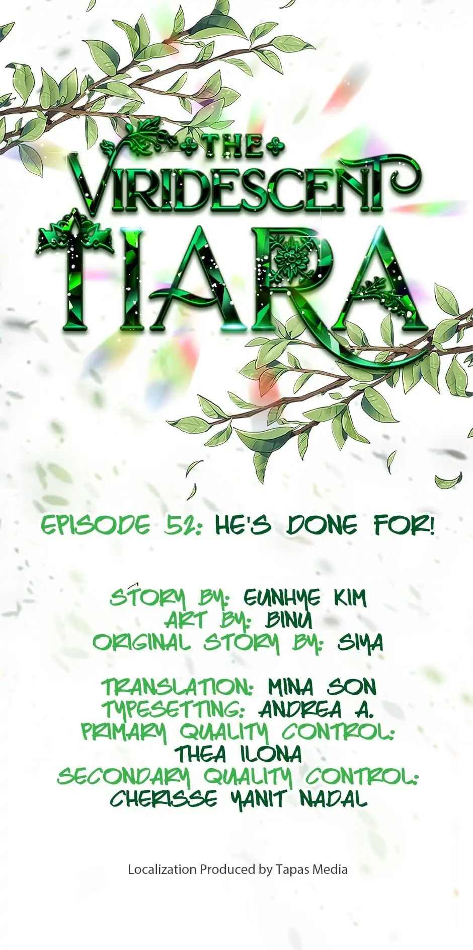 The Viridescent Tiara Chapter 52 - page 7