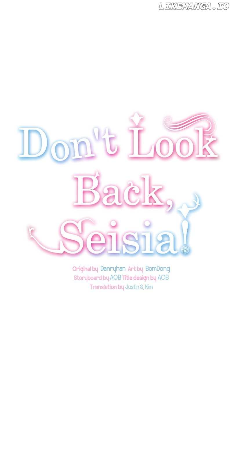Don’t Look Back, Seisia! Chapter 74 - page 11