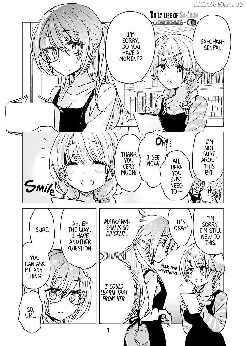 Daily Life Of Sa-Chan, A Drugstore Clerk Chapter 35 - page 1