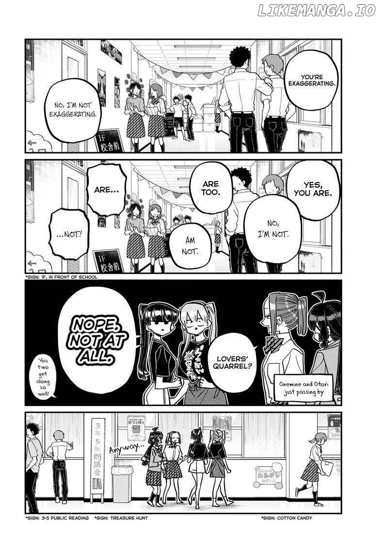 Komi-san wa Komyushou Desu Chapter 455 - page 12