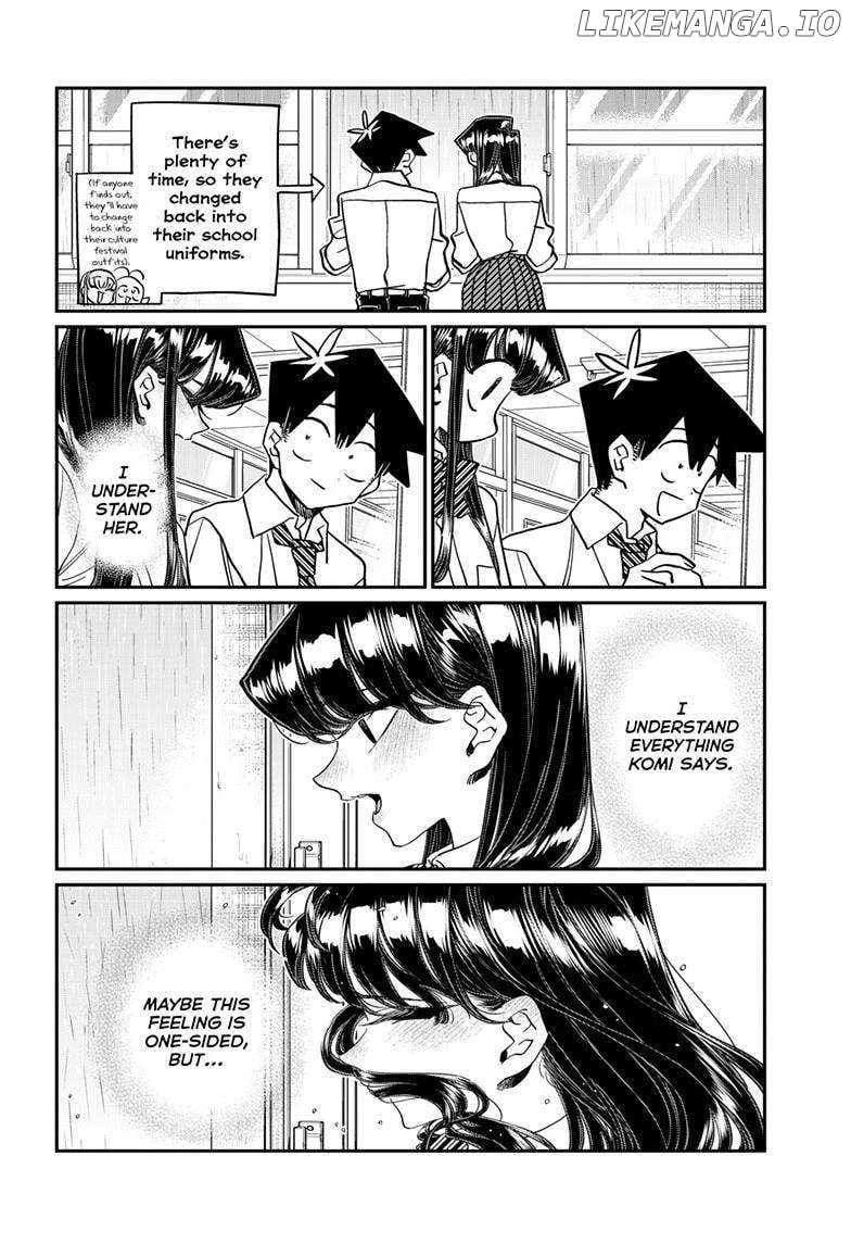 Komi-san wa Komyushou Desu Chapter 455 - page 16