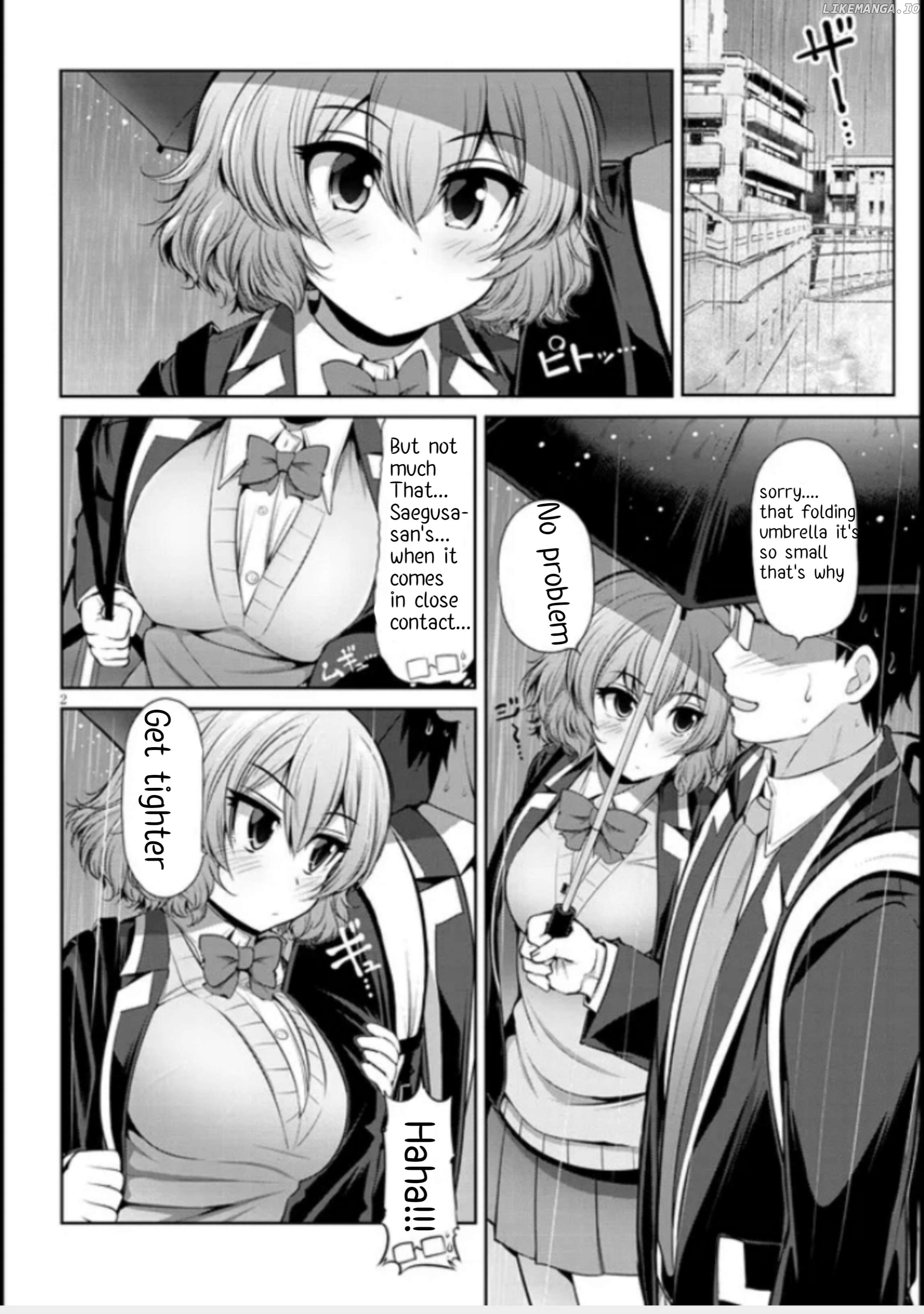 Saegusa-San Wa Megane-Senpai To Koi O Egaku Chapter 4 - page 2