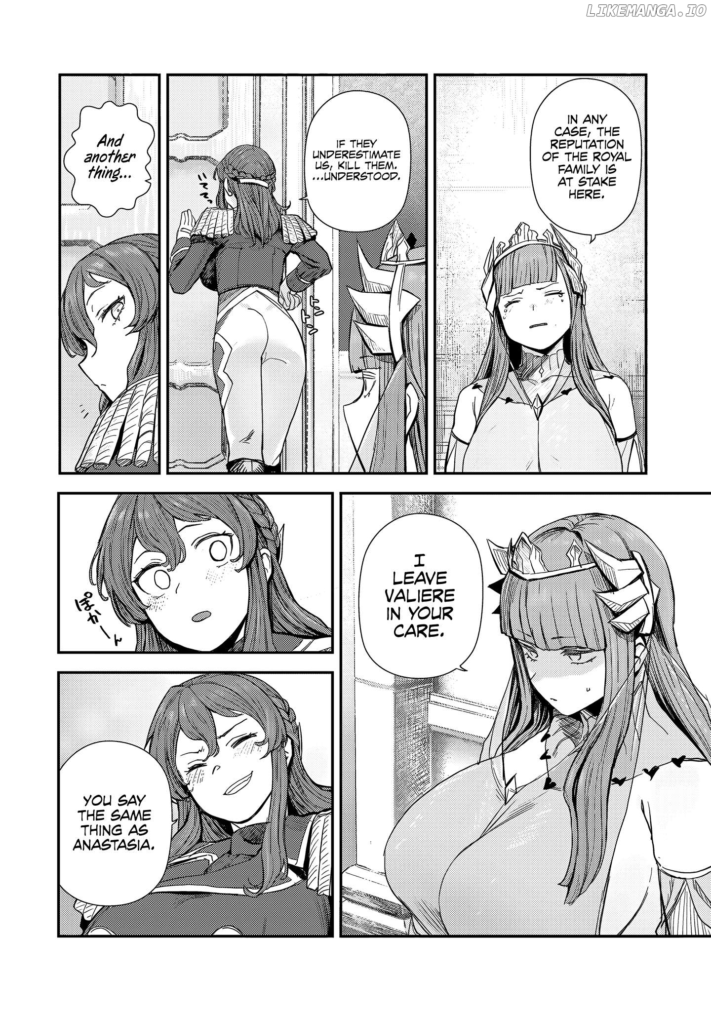 Virgin Knight who is the Frontier Lord in the Gender Switched World Chapter 7 - page 11