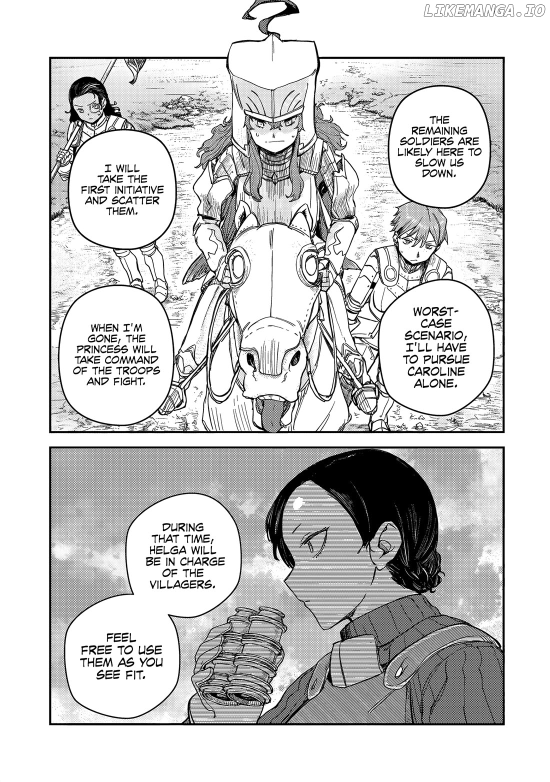 Virgin Knight who is the Frontier Lord in the Gender Switched World Chapter 8 - page 15