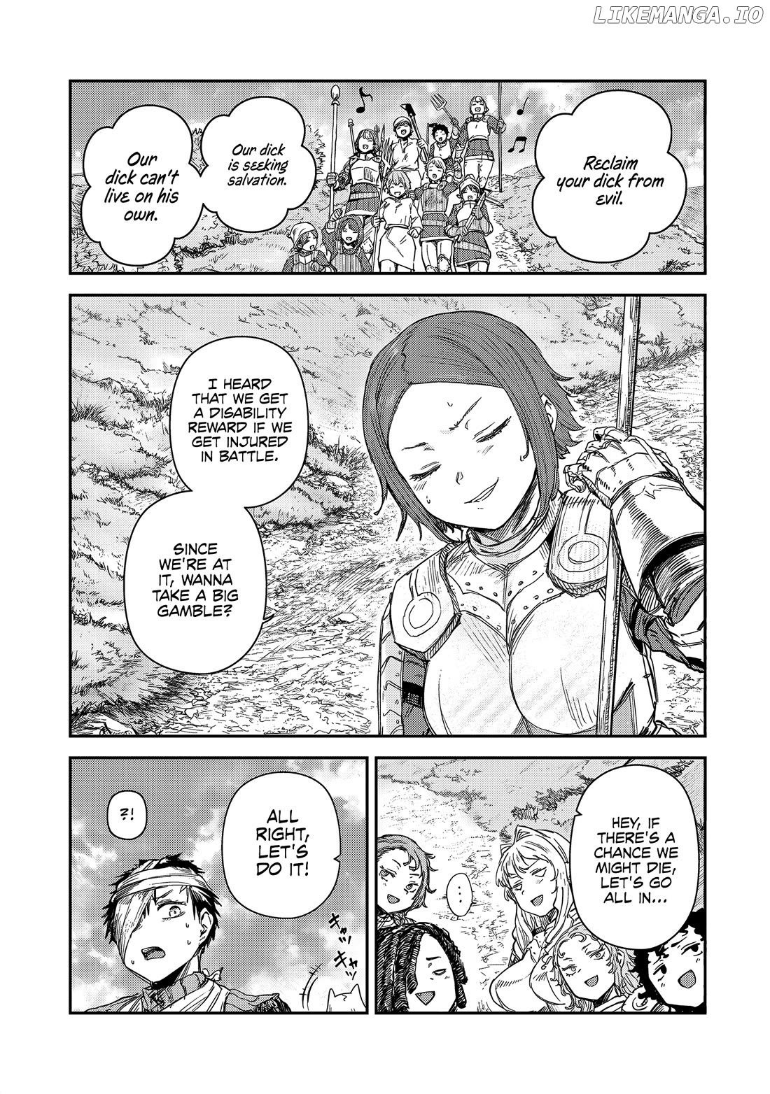 Virgin Knight who is the Frontier Lord in the Gender Switched World Chapter 8 - page 2